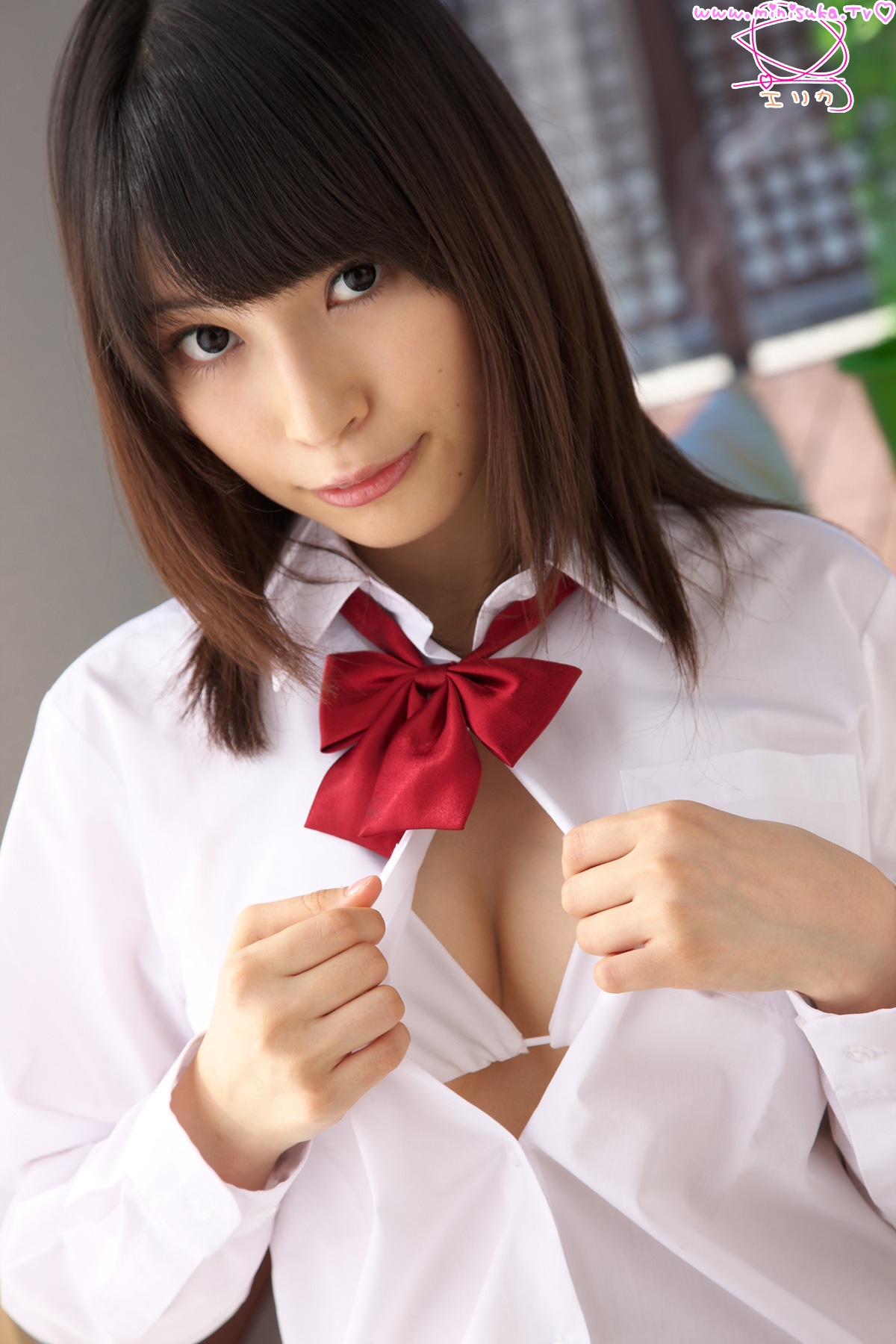 Erika Erika (1) Minisuka. TV Women's high school girl